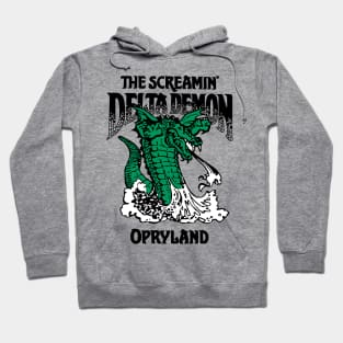 Screamin' Delta Demon | Opryland USA | Nashville Tennessee Hoodie